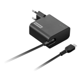 Lenovo 65W, USB-C, Wall Adapter, 1.7m kabel