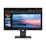 Lenovo T27QD-40 27" 2560x1440 QHD 1500:1 350N 4ms HDMI+DP+USB+USB-C+RJ45 dock+dobijanie NTB lift 3y