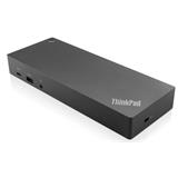 Lenovo ThinkPad Hybrid USB-C with USB-A Dock (2x DP, RJ45, 3x USB-C,2x USB 2.0, 2x HDMI, adapter) pripojit max. 2x LCD