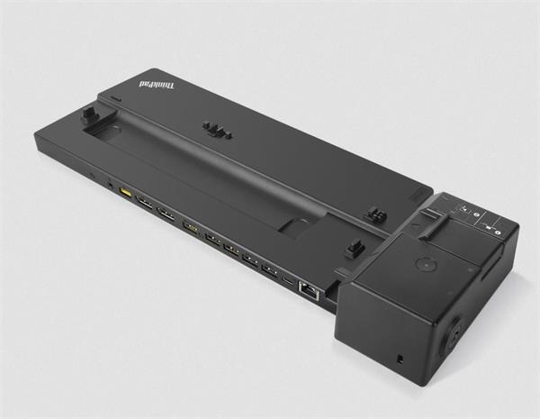 Lenovo ThinkPad Ultra Side Dock-135W (VGA, 2x DisplayPort, HDMI, RJ45, 2xUSB-C, 4xUSB 3.1, adapter) pripojit max. 3x LCD