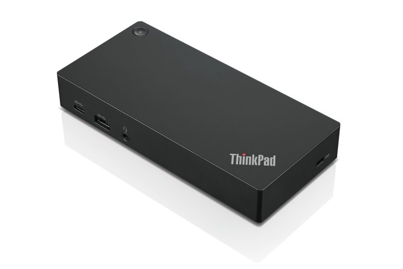 Lenovo ThinkPad USB-C Dock - 90W (2x DP, 1x HDMI, RJ45, 3x USB 3.1, 2x USB 2.0, adapter) pripojit max. 2x LCD