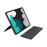 Logitech® FLIP FOLIO-GRAPHITE-US-BT- iPad Pro 11 palců (M4), iPad Air 11 palců (M2 a M3), iPad Air (5. generace)