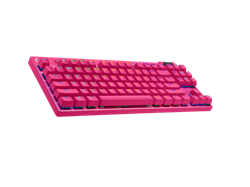 Logitech® G PRO X TKL LIGHTSPEED Gaming Keyboard - MAGENTA - US INT'L - 2.4GHZ/BT - TACTILE