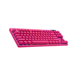 Logitech® G PRO X TKL LIGHTSPEED Gaming Keyboard - MAGENTA - US INT'L - 2.4GHZ/BT - TACTILE