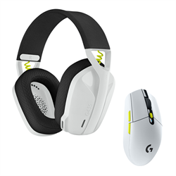 Logitech® G Wireless Gaming Combo - BLACK+WHITE+LIME