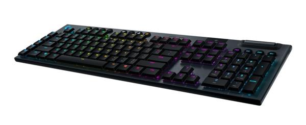 Logitech® G915 LIGHTSPEED Wireless RGB Mechanical Gaming Keyboard - GL Tactile - CARBON - US INT'L - 2.4GHZ/BT