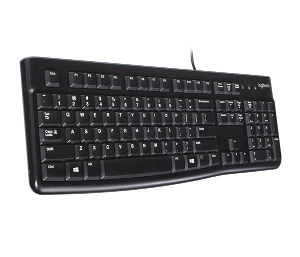 Logitech® K120 for Business OEM keyboard - black - HU layout - USB - EMEA