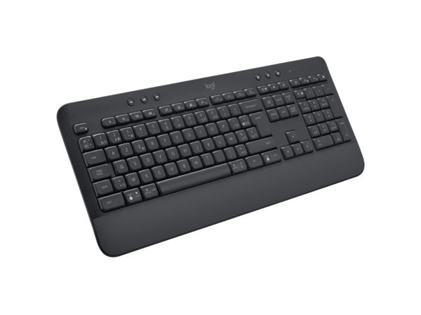 Logitech® K650 Signature - GRAPHITE - SK/CZ - 2.4Ghz / BT Keyboard