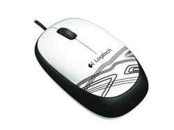 Logitech® M105 Mouse- WHITE - USB - EMEA