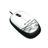 Logitech® M105 Mouse- WHITE - USB - EMEA