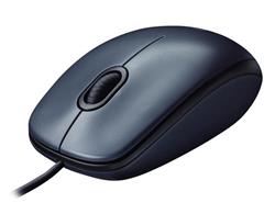Logitech® Mouse M100 - DARK - USB - EER2