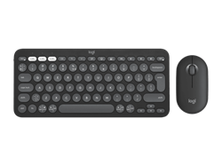 Logitech® Pebble 2 Combo - TONAL GRAPHITE - US INT'L - 2.4GHZ/BT