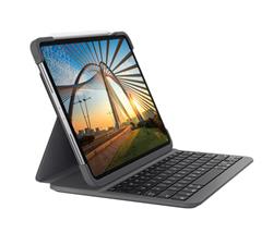 Logitech® Slim Folio Pro for iPad Pro 11-inch (1st, 2nd, 3rd and 4th gen) - GRAPHITE - UK - INTNL