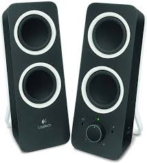 Logitech® Z200 Stereo Speakers - MIDNIGHT BLACK