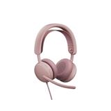 Logitech® Zone Wired 2 - ROSE - USB - UC