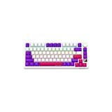 Lorgar KBP7075, Pro bezdrôtová mechanická herná klávesnica, Wireless 2.4 GHz/ BT 5.0, 75% , Displ., SK/CZ layout, biela