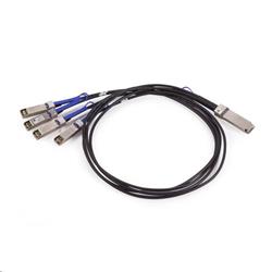 Mellanox passive copper hybrid cable, ETH 100GbE to 4x25GbE, QSFP28 to 4xSFP28, 1m