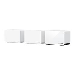MERCUSYS "AX3000 Whole Home Mesh Wi-Fi 6 System3-pack: 1×Halo H85X + 2×Halo H80XSPEED: 574 Mbps at 2.4 GHz + 2402 Mbps