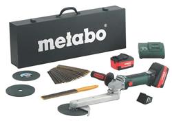 Metabo KNS 18 LTX 150 Set * Aku-Brúska na kútové zvary