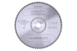 Metabo Pílový list „aluminium cut - professional“, 305x30 Z84 FZ/TZ 5°neg
