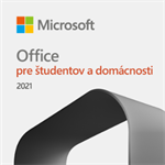 Microsoft Office Home and Student 2021 (Pre domácnosti) English