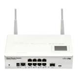 MIKROTIK RouterBOARD Cloud Router Switch CRS109-8G-1S-2HnD-IN +L5 (600MHz;128MB RAM;8x GLAN; 1x 2GHz 802.11b/g/n; 1x SFP