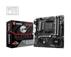 MSI B350M BAZOOKA/Socket AM4/DDR4/USB3.1/DSUB/DVI-D/HDMI/8111H/RAID/mATX