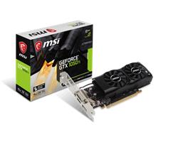 MSI GeForce GTX 1050 Ti 4GT LP, 4GB GDDR5, DP, HDMI, DVI, low profile
