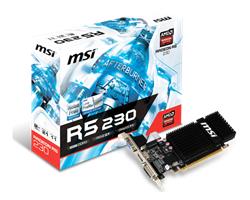 MSI Radeon R5 230 GAMING 2G LP, DP, HDMI, DVI