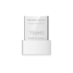 N150 Wireless Nano USB Adapter SPEED: 150 Mbps at 2.4 GHz SPEC: 1× Internal Antenna, USB 2.0 FEATURE: Nano Size