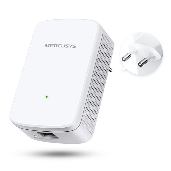 N300 Wi-Fi Range Extender SPEED: 300 Mbps at 2.4 GHz SPEC: 2 × Internal Antennas, 1 × 10/100Mbps Port, Wall Plugged FEAT
