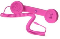 NATIVE UNION RETRO HANDSET - POP PHONE, Ružová