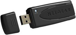 NETGEAR WNDA3100 Wireless N600 Dual Band USB Adater, 600 Mbits, with cradle