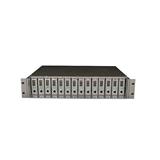 Omada 14-Slot Media Converter Chassis SPEC: 14-Slot, Rackmount FEATURE: Redundant Power Supply, Mounted Two Fans, Compat