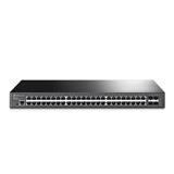 Omada 48-Port Gigabit L2+ Managed Switch with 4 SFP Slots PORT: 48× Gigabit RJ45 Ports, 4× Gigabit SFP Slots, RJ45/Micr