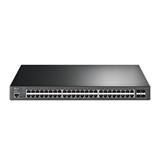 Omada 48-Port PoE+ Gigabit L2+ Managed Switch with 4 10GE SFP+ Slots PORT: 48× Gigabit PoE+ Ports, 4× 10G SFP+ Slots, R