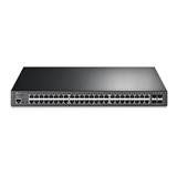 Omada 52-Port Gigabit L2+ Managed Switch with 48-Port PoE+ PORT: 48× Gigabit PoE+ Ports, 4× Gigabit SFP Slots, RJ45/Mic