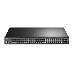 Omada 52-Port Gigabit L2+ Managed Switch with 48-Port PoE+ PORT: 48× Gigabit PoE+ Ports, 4× Gigabit SFP Slots, RJ45/Micr