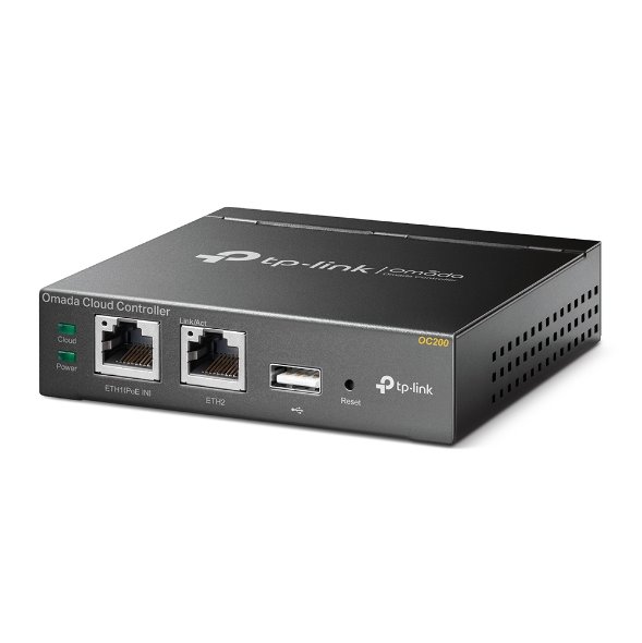 Omada Hardware Controller PORT: 2× 10/100/1000 Mbps Ethernet Ports, 1× USB 3.0 Port FEATURE: Cloud Access, Centralized