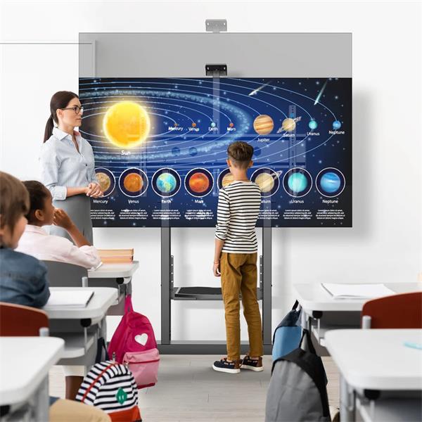 ONKRON TV mobilný stojan pre 50"-100", VESA 1000x600 max, 90kg, čierny