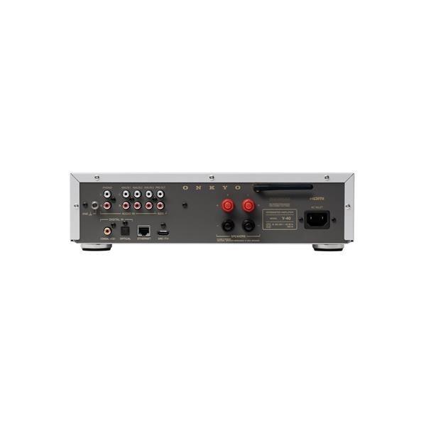 Onkyo Muse Y-40 Hi-Fi sieťový integrovaný zosilňovač, strieborný