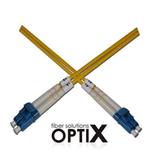 Optický duplex kabel SM 09/125, LC/LC, LSOH, (OS2), G657A, 15m
