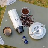 Outin Nano Prenosný espresso kávovar, farba perleťovo biela