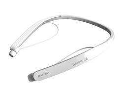 Partron PBH-200 bezdrôtové slúchadlá s mikrofónom, Bluetooth, do uši - bielo šedé