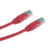 patch kábel Cat5E, UTP, 2m, červený