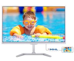 Philips 246E7QDSW/00 23.6" LED PLS 1920x1080 20 000 000:1 5ms 250cd HDMI DVI biely