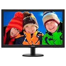 Philips 273V5LHAB/00 27" AMVA LED 1920x1080 10 000 000:1 6ms 300cd HDMI DVI repro cierny