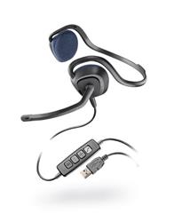 Plantronics Audio 648 slúchadlá s mikrofónom, DSP, USB, čierne