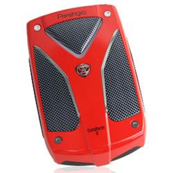 Prestigio DataRacer 2, 2,5" Externý HDD 500GB 7200RPM, USB2.0, eSATA, čierno/červený