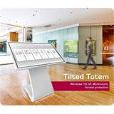 Prestigio DS Indoor 43” tilted totem (Slim), FHD: 1920x1080, 10 touch, OS WIN10, DS SW